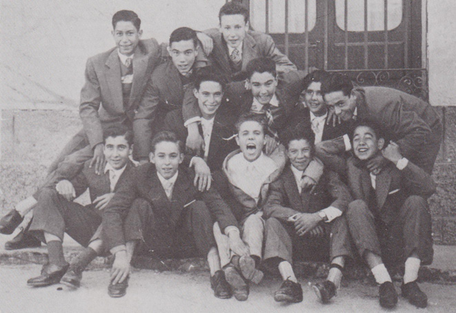 Amigos de Fiesta. Esquivias año 1957.