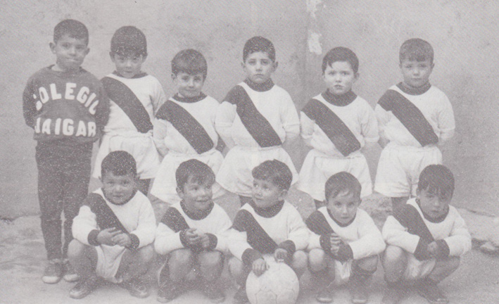 Equipo de Futbol del Colegio Jaygar. Año 1968.