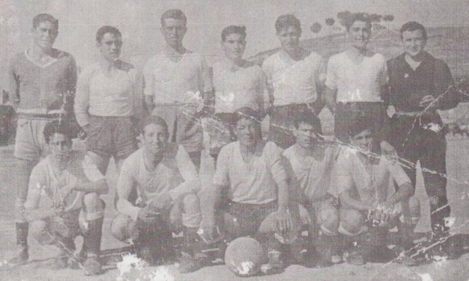 Futbol Juvenil en Esquivias. Año 1962.