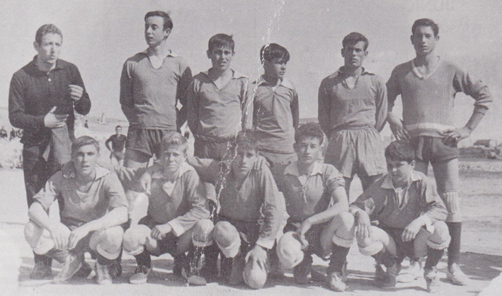 Equipo de Futbol. Esquivias año 1960.