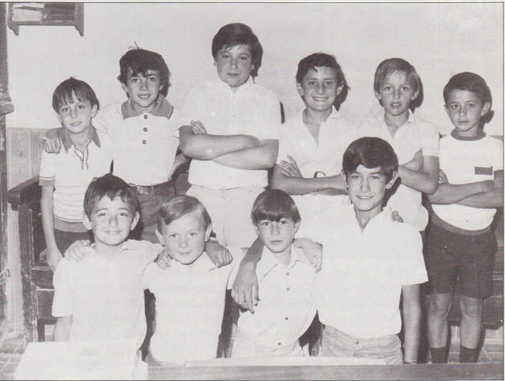 Monaguillos. Año 1970.