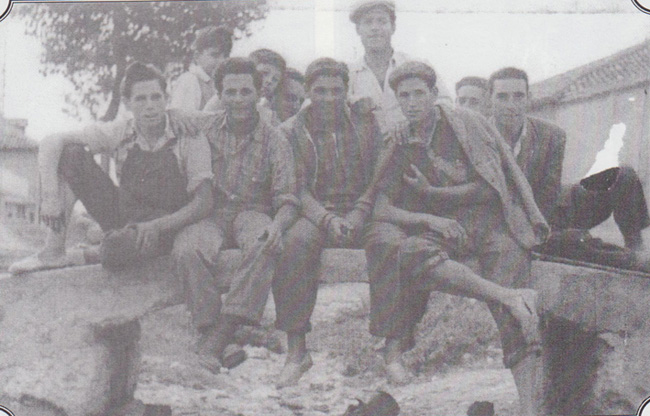 Puente de la «Esquina del Arroyo». Esquivias año 1959.