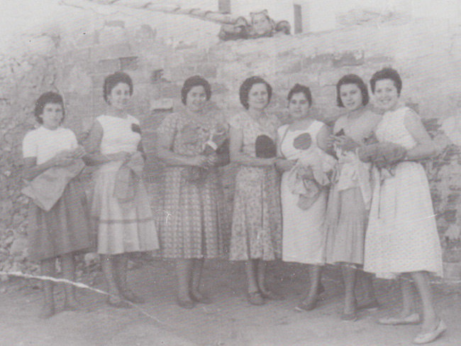 Taller de Costura. Año 1958.