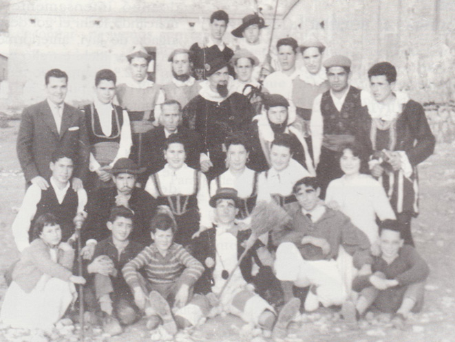 Teatro en Esquivias. Año 1960.