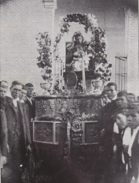 Fiestas Patronales. Esquivias año 1911.