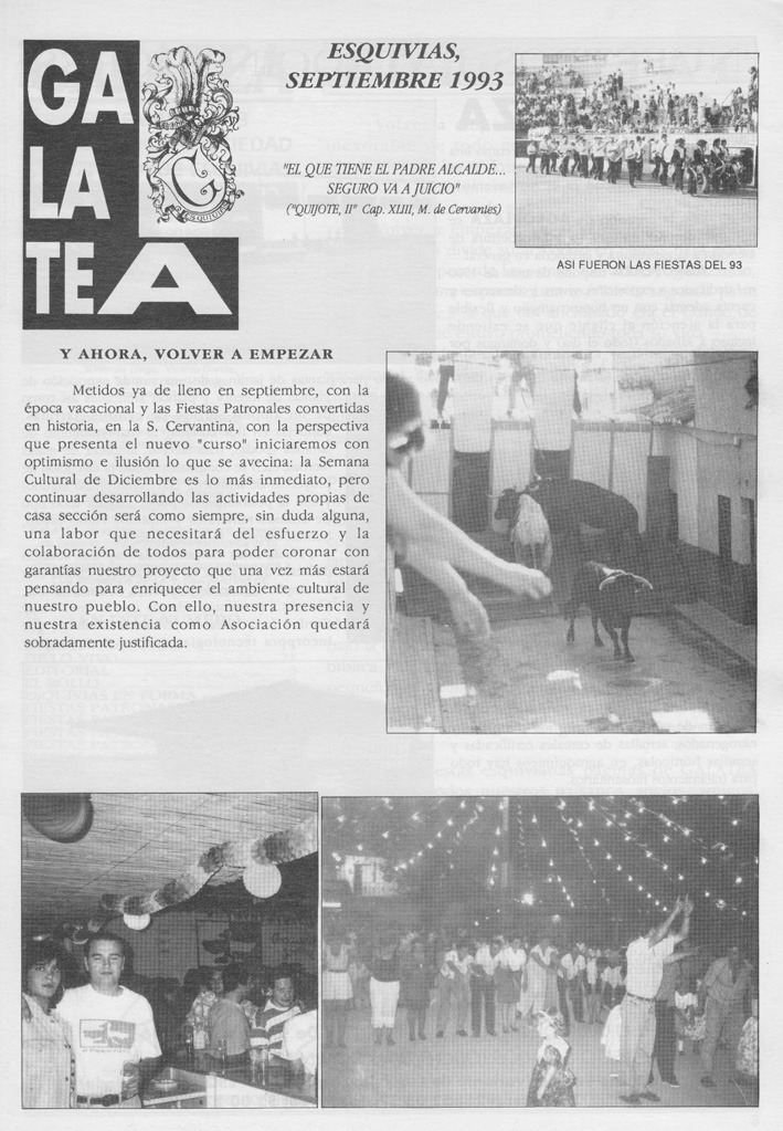 GALATEA 022 Septiembre 1993.