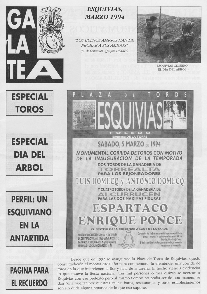 GALATEA 028 Marzo 1994.