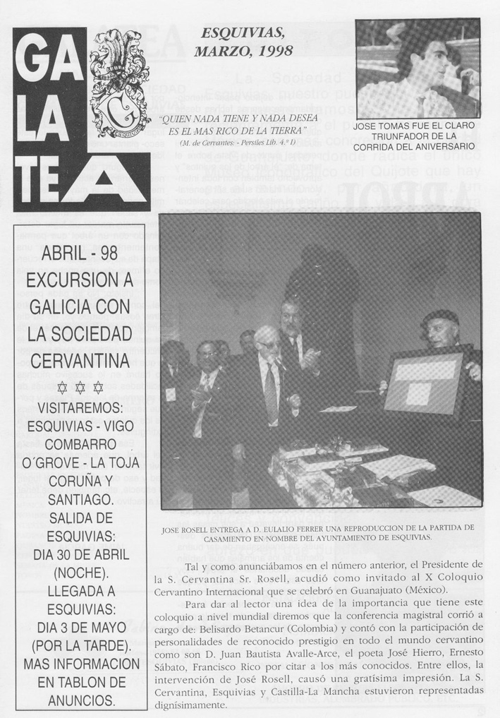 GALATEA 076 Marzo 1998