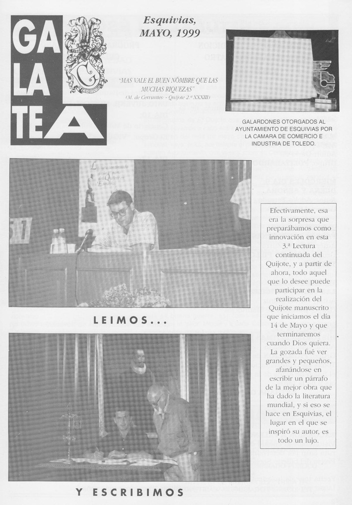 GALATEA 089 Mayo 1999.