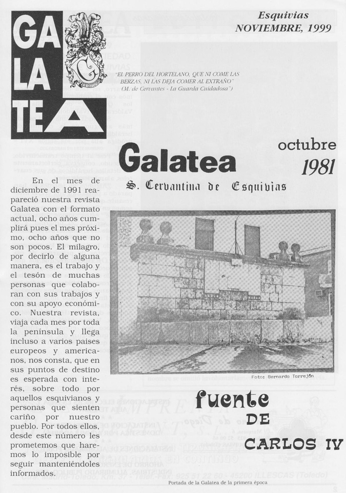 GALATEA 094 Noviembre 1999.