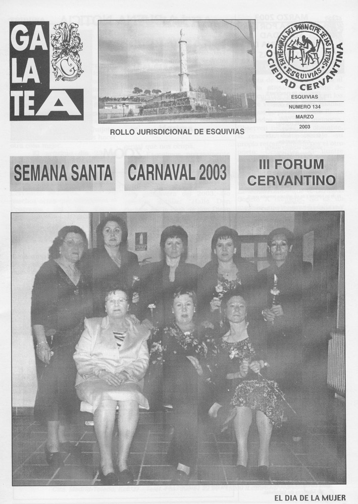 GALATEA 134 Marzo 2003.