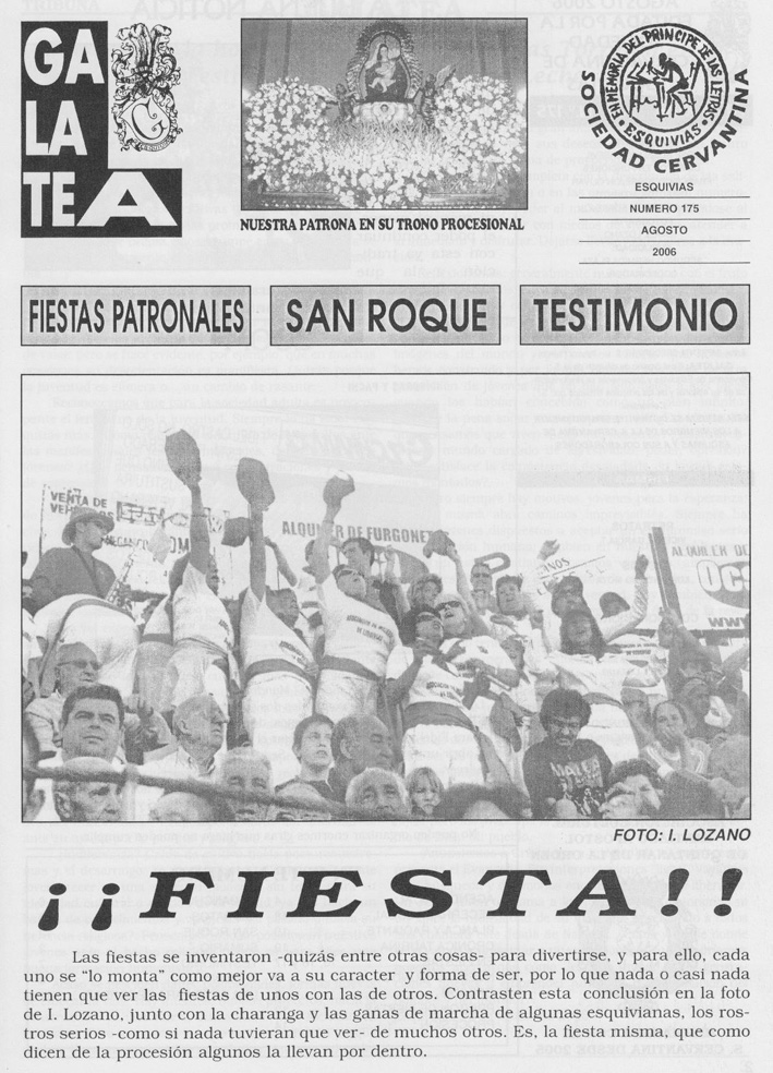 GALATEA 175 Agosto 2006.