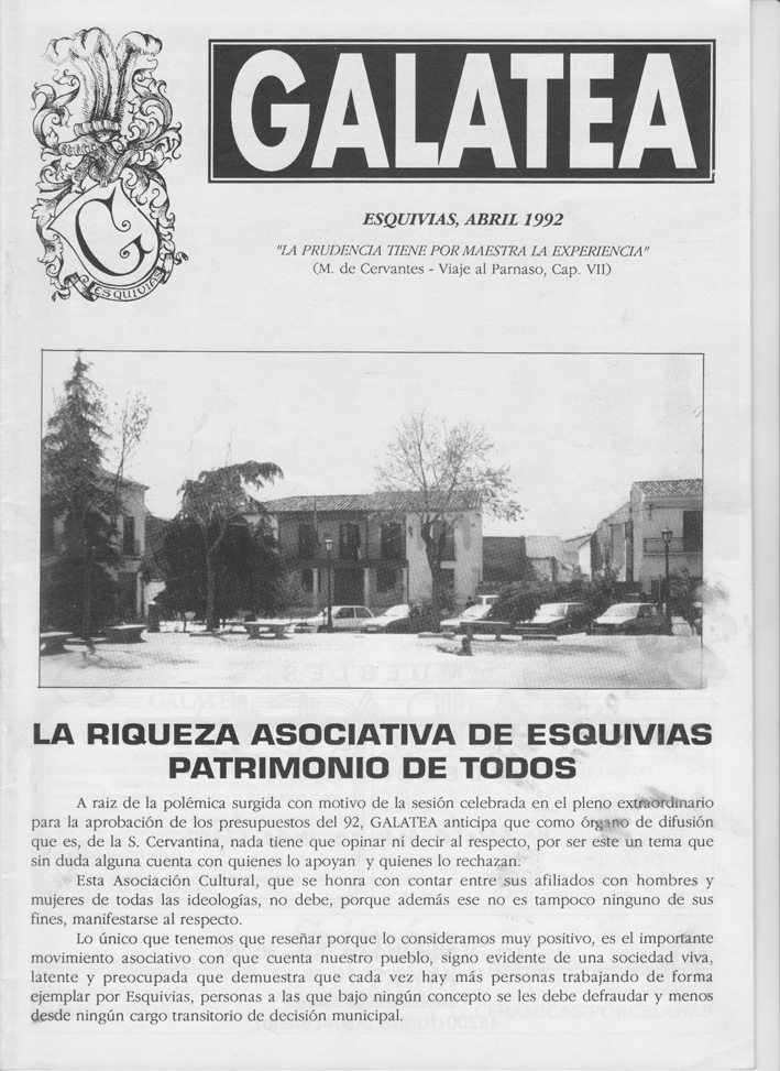 GALATEA 005 Abril 1992.