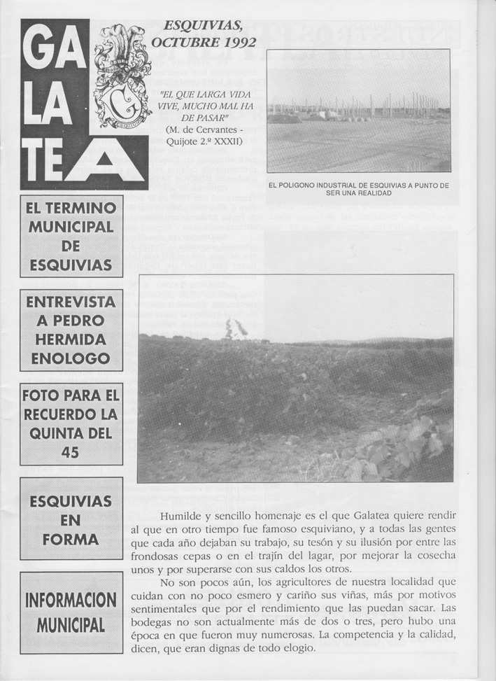 GALATEA 011 Octubre 1992.