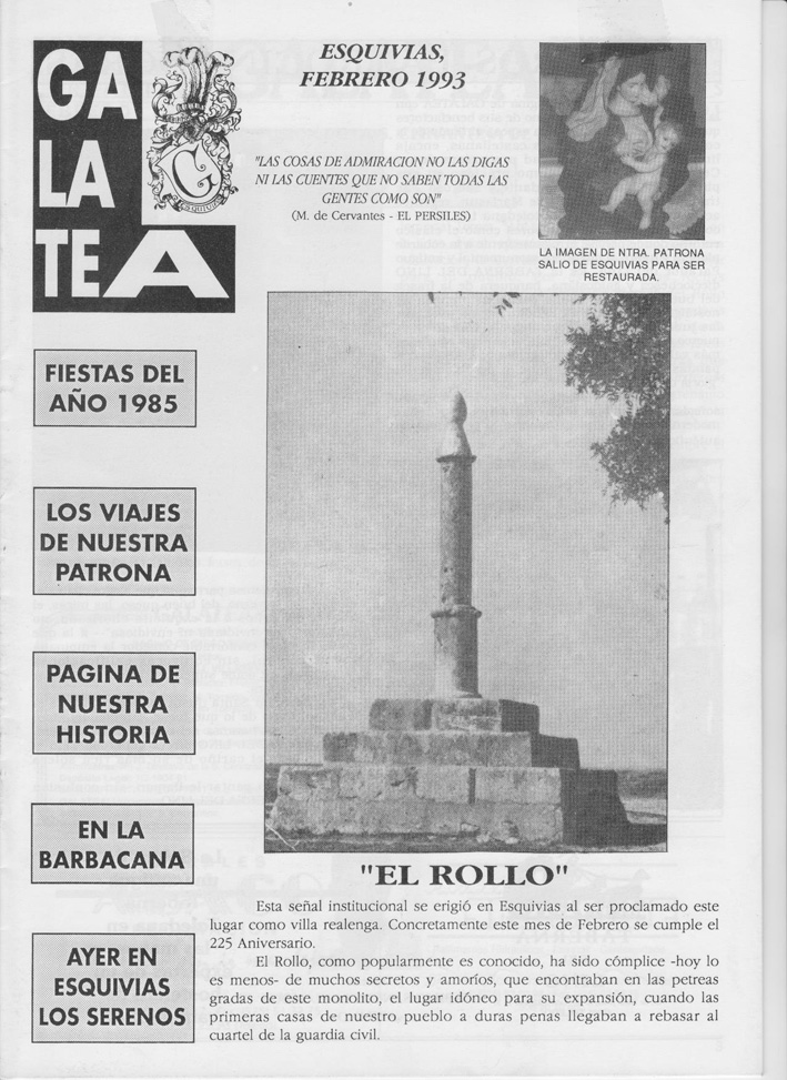 GALATEA 015 Febrero 1993.