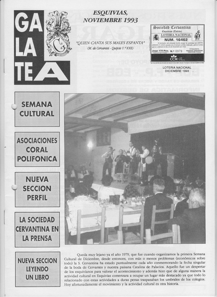 GALATEA 024 Noviembre 1993.