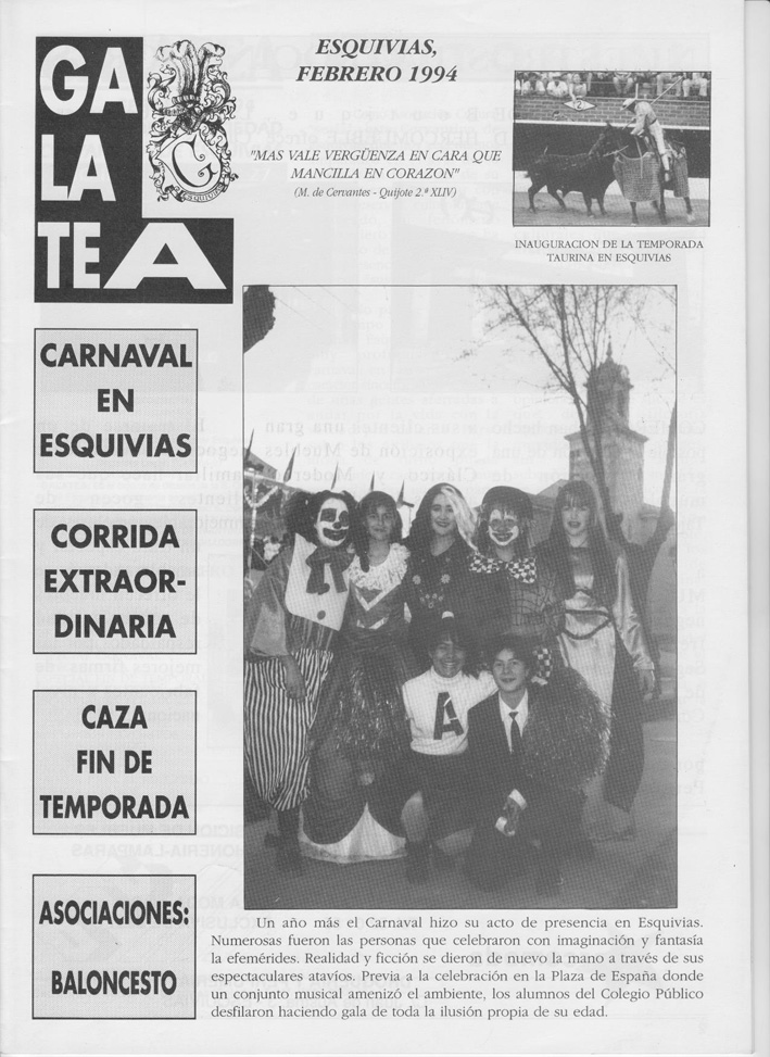 GALATEA 027 Febrero 1994.