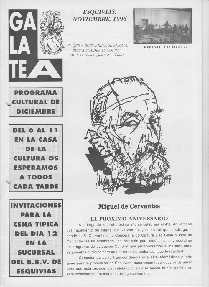 GALATEA 060 Noviembre 1996.