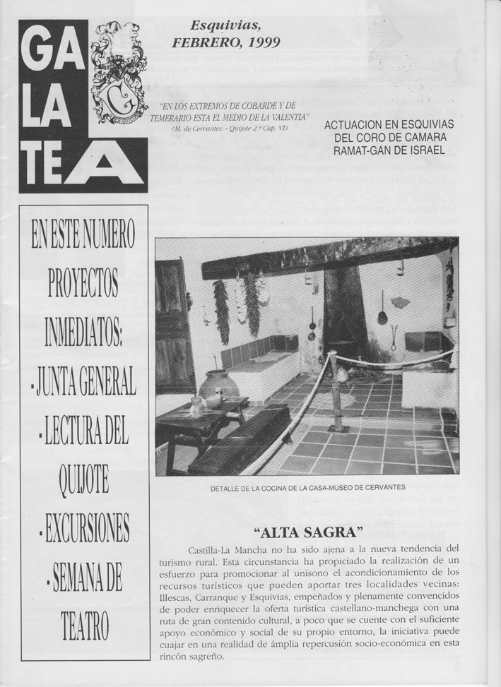 GALATEA 087 Febrero 1999.