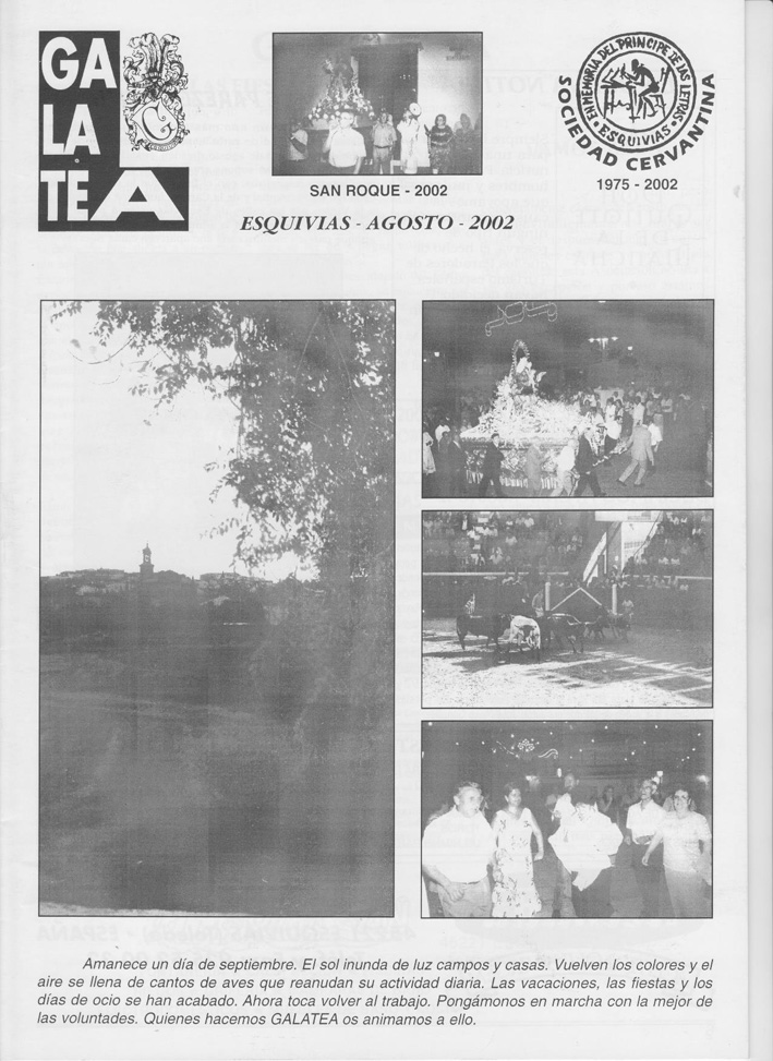 GALATEA 127 Agosto 2002.