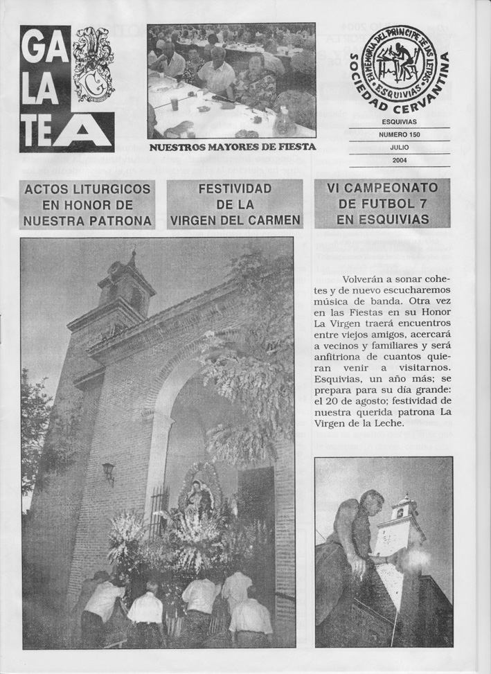 GALATEA 150 Julio 2004.