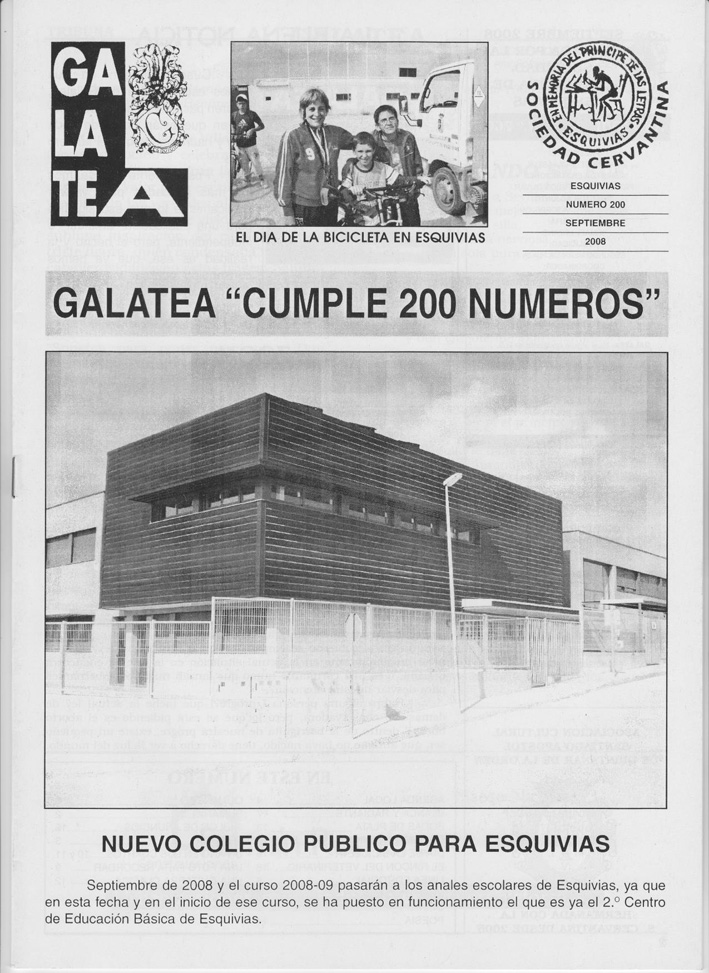 GALATEA 200 Septiembre 2008.