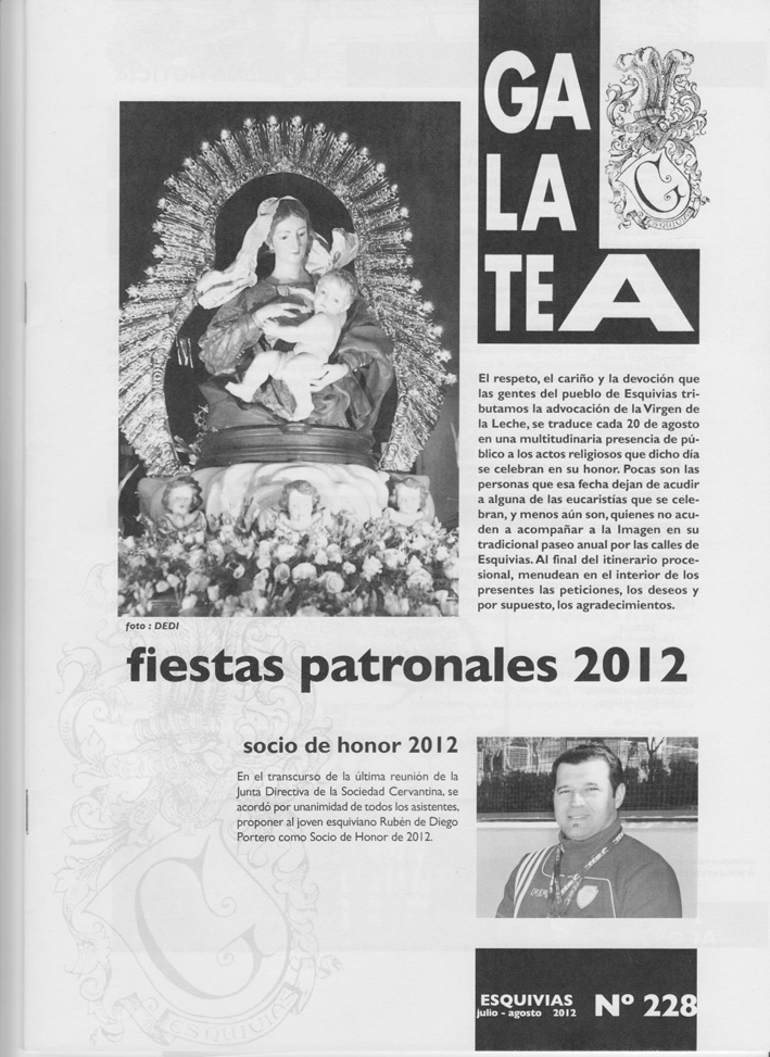 GALATEA 228 Julio-Agosto 2012.