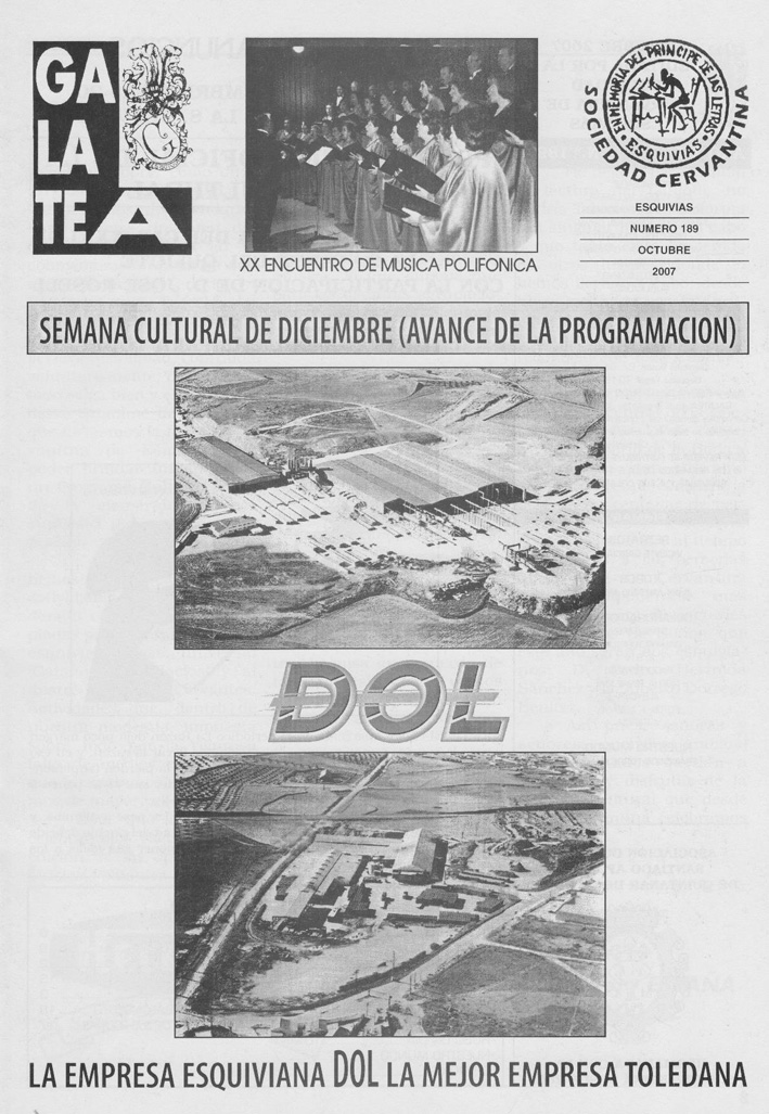 GALATEA 189 Octubre 2007.
