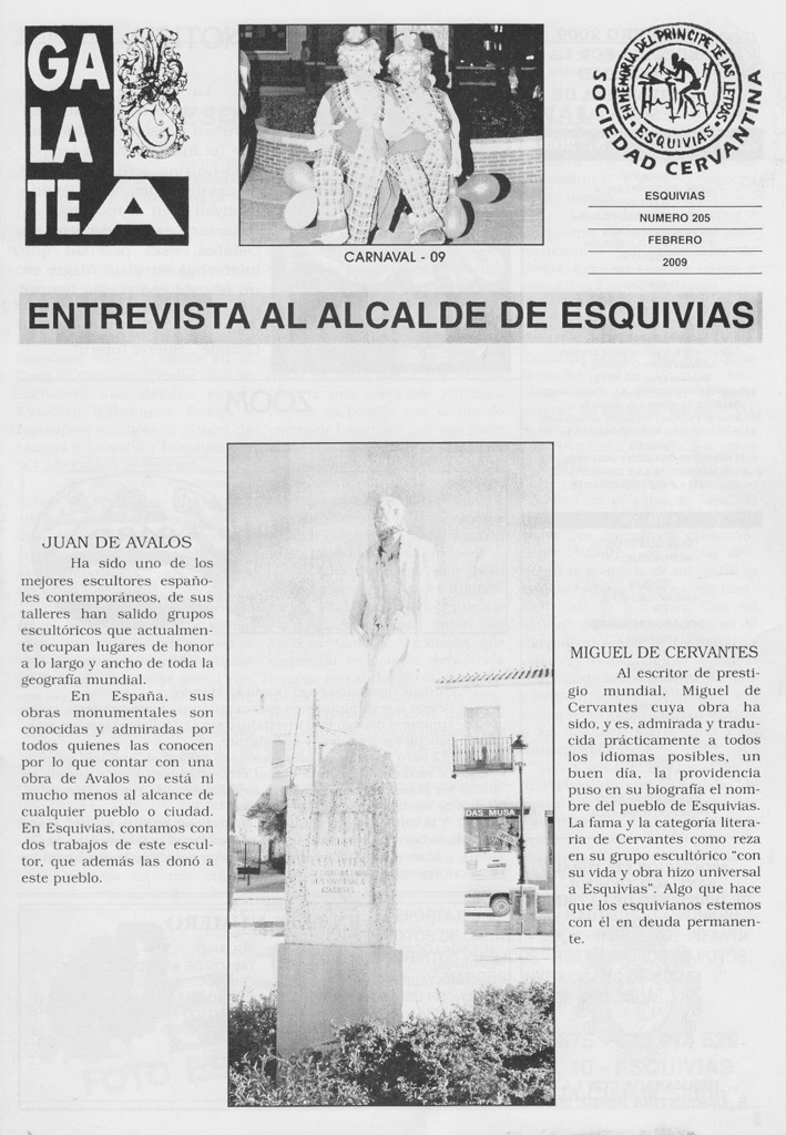 GALATEA 205 Febrero 2009.