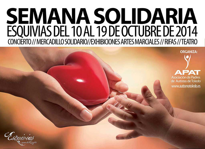 PINTA TU CORAZON DE AZUL. Asociación APAT. Esquivias.